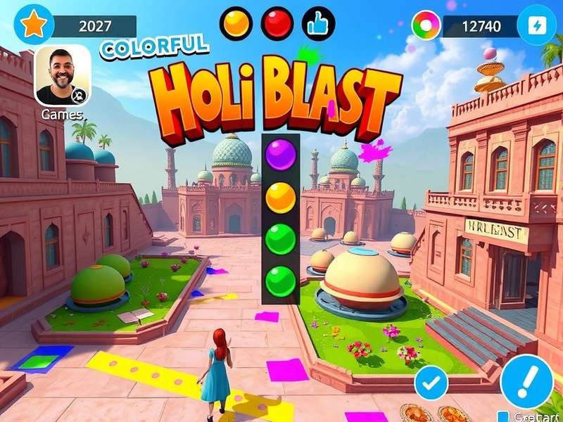 Colorful Holi Blast Player Community